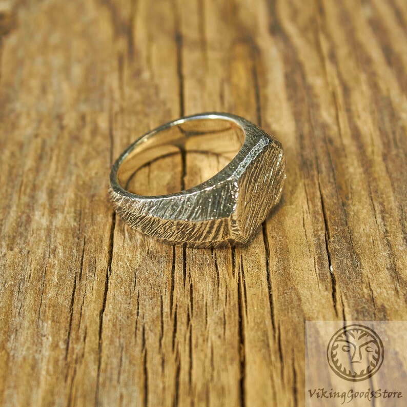 Rustic Ring Scratch Ring Textured Ring Hipster Jewelry Etsy