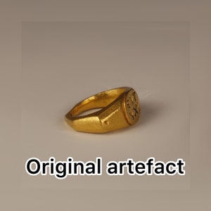 Replica of Ancient Rome Ring, Signet Ring With Legio III Legionary ...