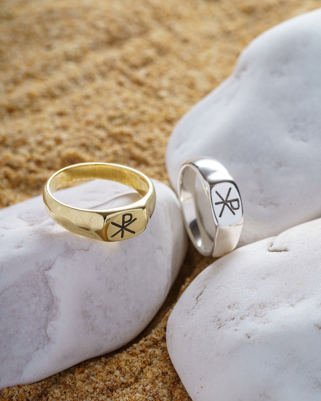 oro zalando anillos hombre