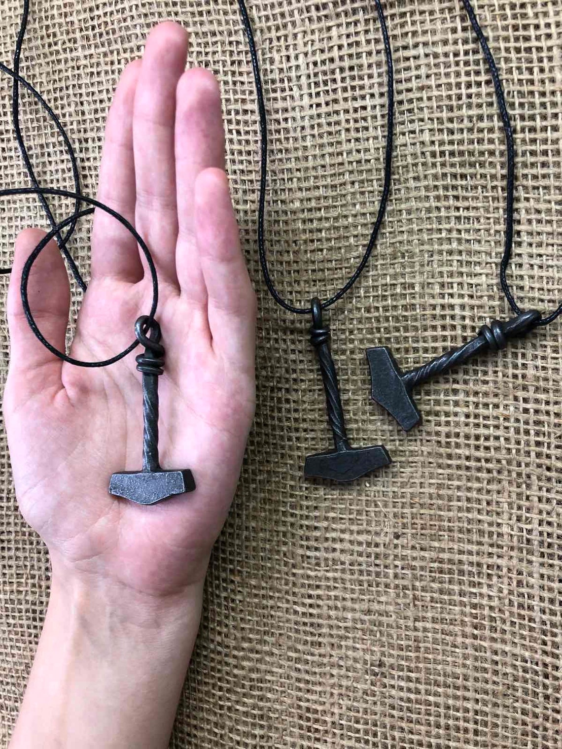 Thor's Hammer Pendant Mjollnir Mjolnir Thor Etsy