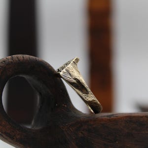 Triquetra Siegelring, Triquetra Knotenring, heidnischer Schmuck Bild 2