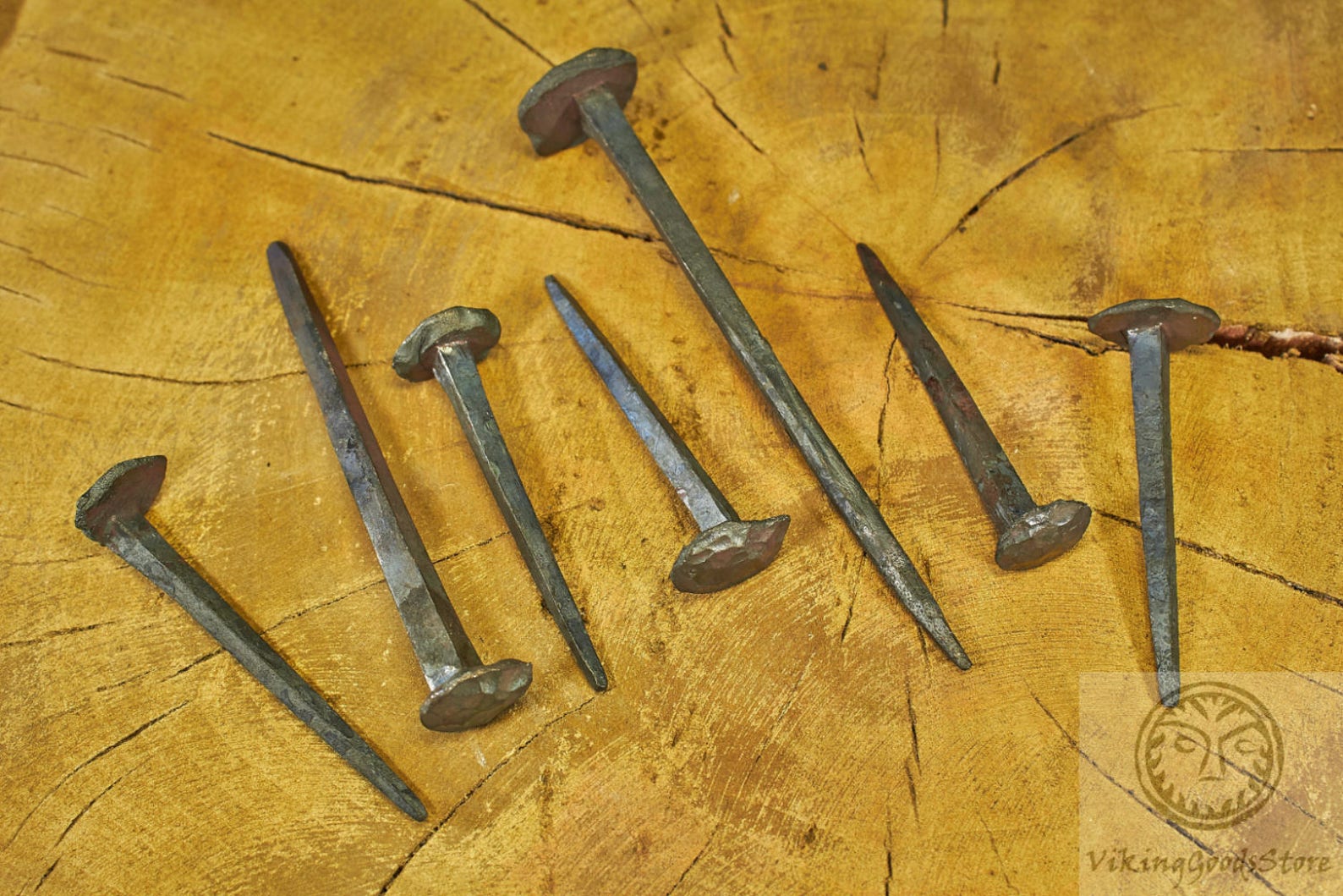 Hand nails Medieval rustic nails old nails Viking Etsy