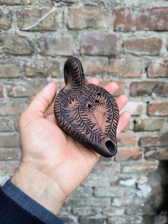 古代の陶器製オイルランプ 4点セット ローマ時代