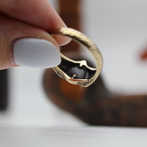 Triquetra Siegelring, Triquetra Knotenring, heidnischer Schmuck Bild 3
