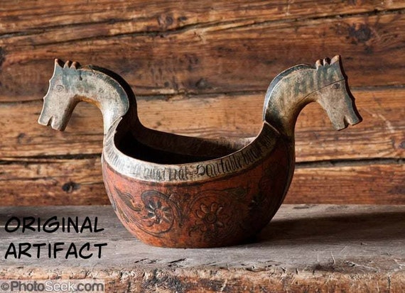 Wood carving sale bowl
