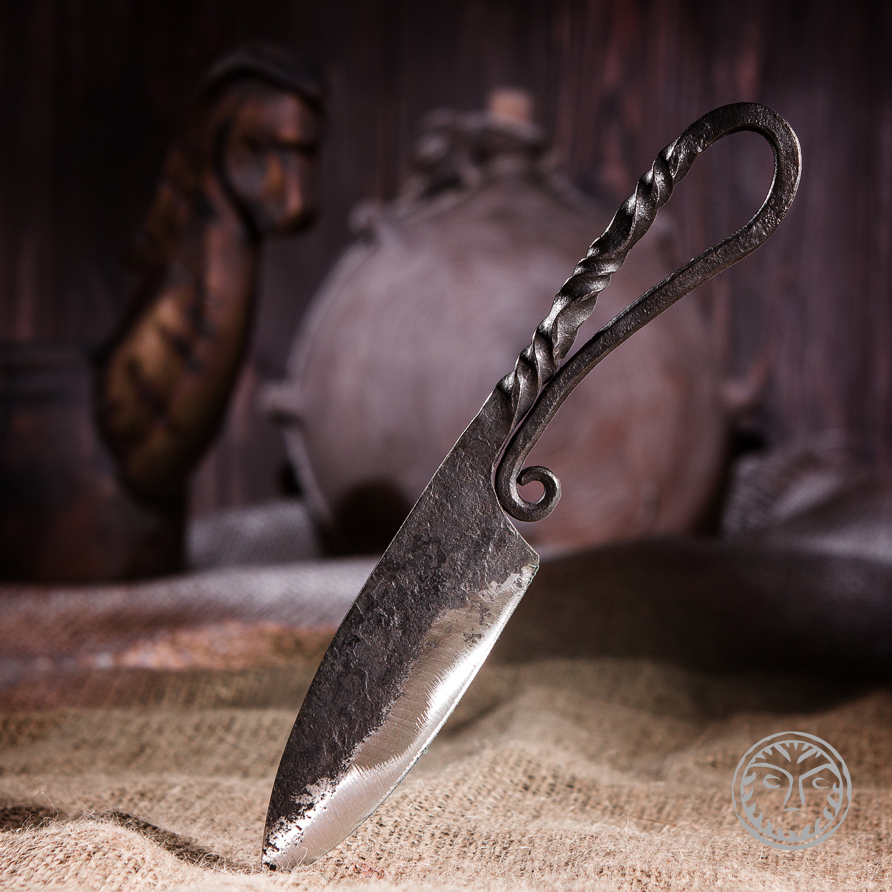 Hand Knife Viking Knife Knife Medieval Etsy