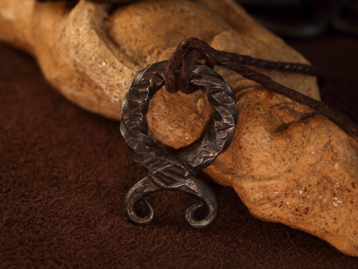 Croix de troll nordique viking - Amulette de symbole de protection des