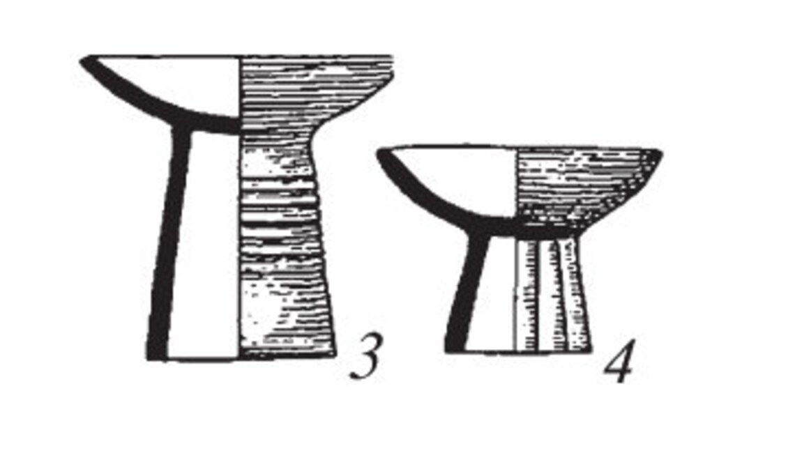 Medieval oil lamp ancient lamp asatru pottery lamp viking Etsy