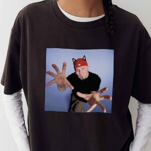 Camisa Kawaii Fred Durst, camisa meme divertida, linda camisa de fan de Limp Bizkit, camiseta Cat Limp Bizkit