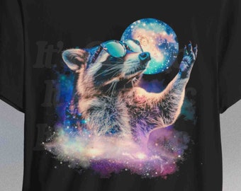 Lustiges Trash Panda T-Shirt, Alpha Waschbär T-Shirt