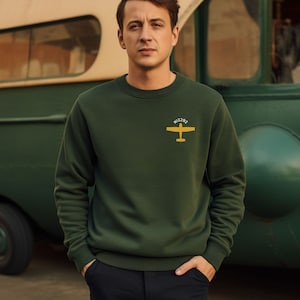 Custom Airplane Tail Number Sweater, Personalized Cessna Sweatshirt, Pilot Sweater, Custom Tail Number Sweatshirt, Pilot Gift