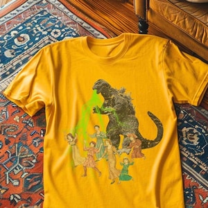 Retro Japanese Giant Monster Shirt, Retro Kaiju Shirt, King of the Monsters Tee