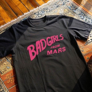 Retro Bad Girls From Mars Shirt and Baby Tee, Pulp Movie T-Shirts, Vintage Style Pulp Flick, Movie Fan Gift