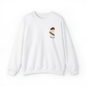 Ghoul Scout Halloween Sweatshirt: Spooky Girl Scout Gift White
