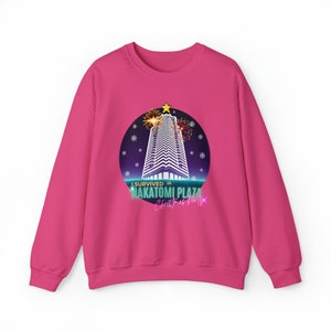 Die Hard 1988 Xmas Crewneck Sweater, Nakatomi Plaza Sweater, Funny Christmas Sweater, Bruce Willis Christmas, Die Hard 80s Sweatshirt Heliconia