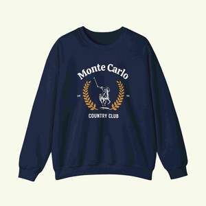 Retro Country Club Sweatshirt, Athletics Sweatshirt, Old Money Aesthetic, Old School Sweatshirt, Fun Old Fashioned