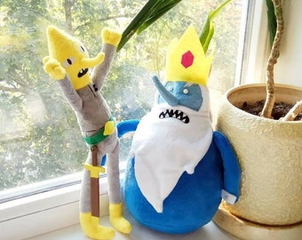 New Adventure Time Ice King Cosplay Hair Bow Pin Clip Costume Dress-Up