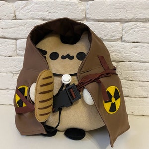 Plush cat, Stalker, Pusheen, Stalker doll, cat, plush cat, geak gift, witch, Stalker plush toy, Stalker figure, monster toy, kawaii, Ukraine
