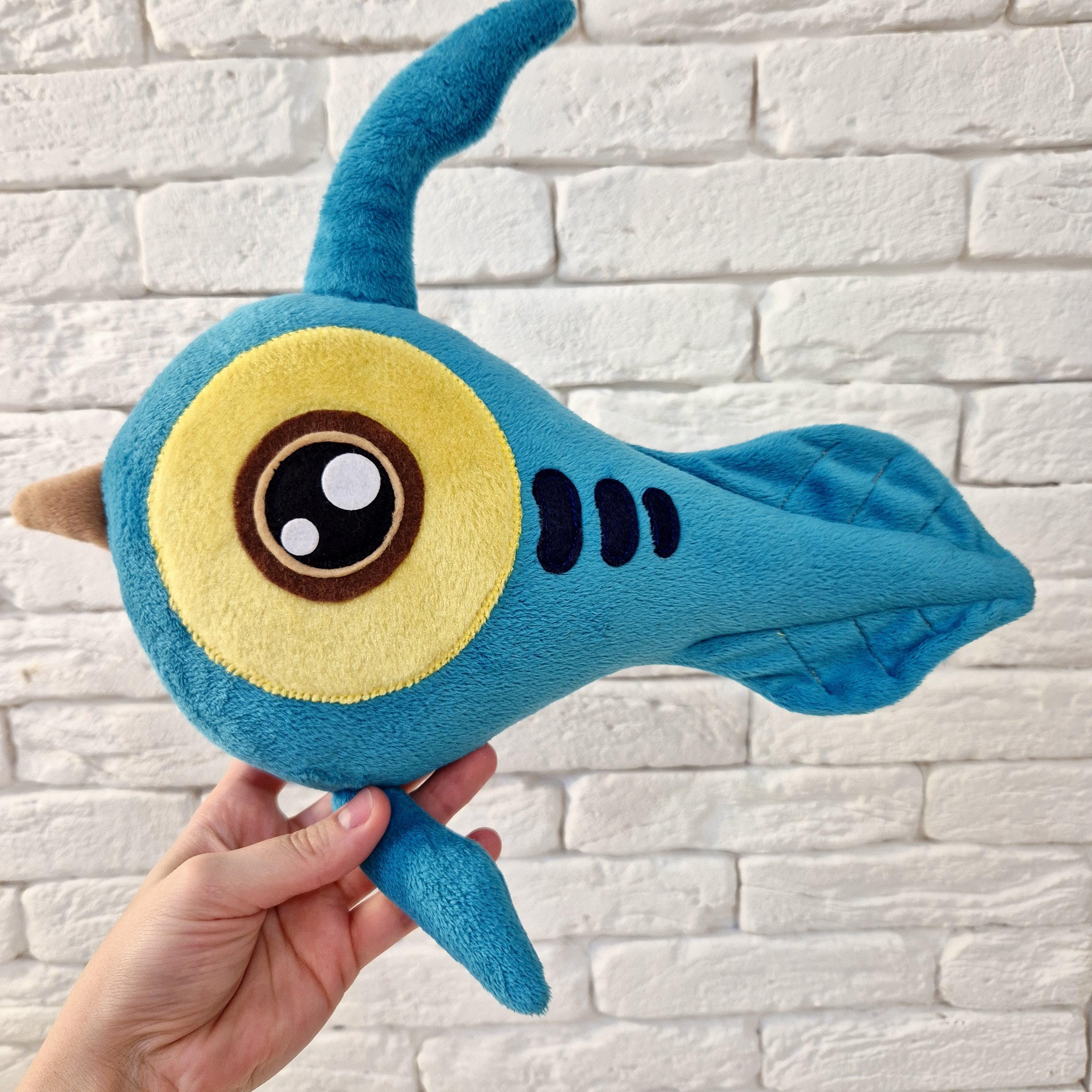 Subnautica Peeper Plushie: Handmade Peeper Fish Toy (30cm Long) - Etsy