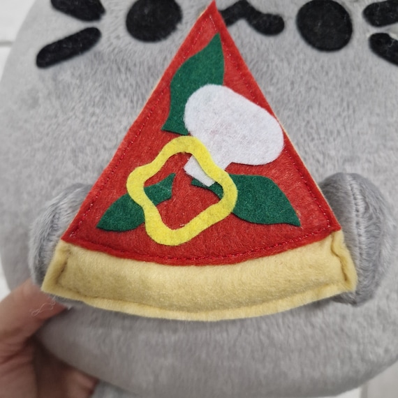 Plush Pizza Cat Cat With Pizza Plush Pizza Pizza Pusheen Ukrainian Artist Handmade Plush Cat artisan Plush Toy Plush Kitty Cat Plush Etsy