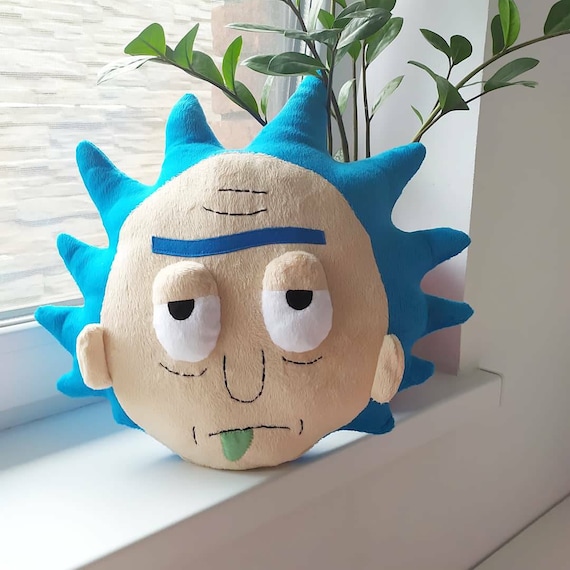 Rick rick and Morty plush Rick plush toy Rick pillow Rick Etsy