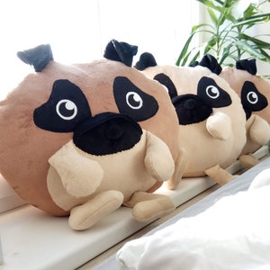 Artisan Pug Pillow: Soft Plush Toy Dog - 50cm