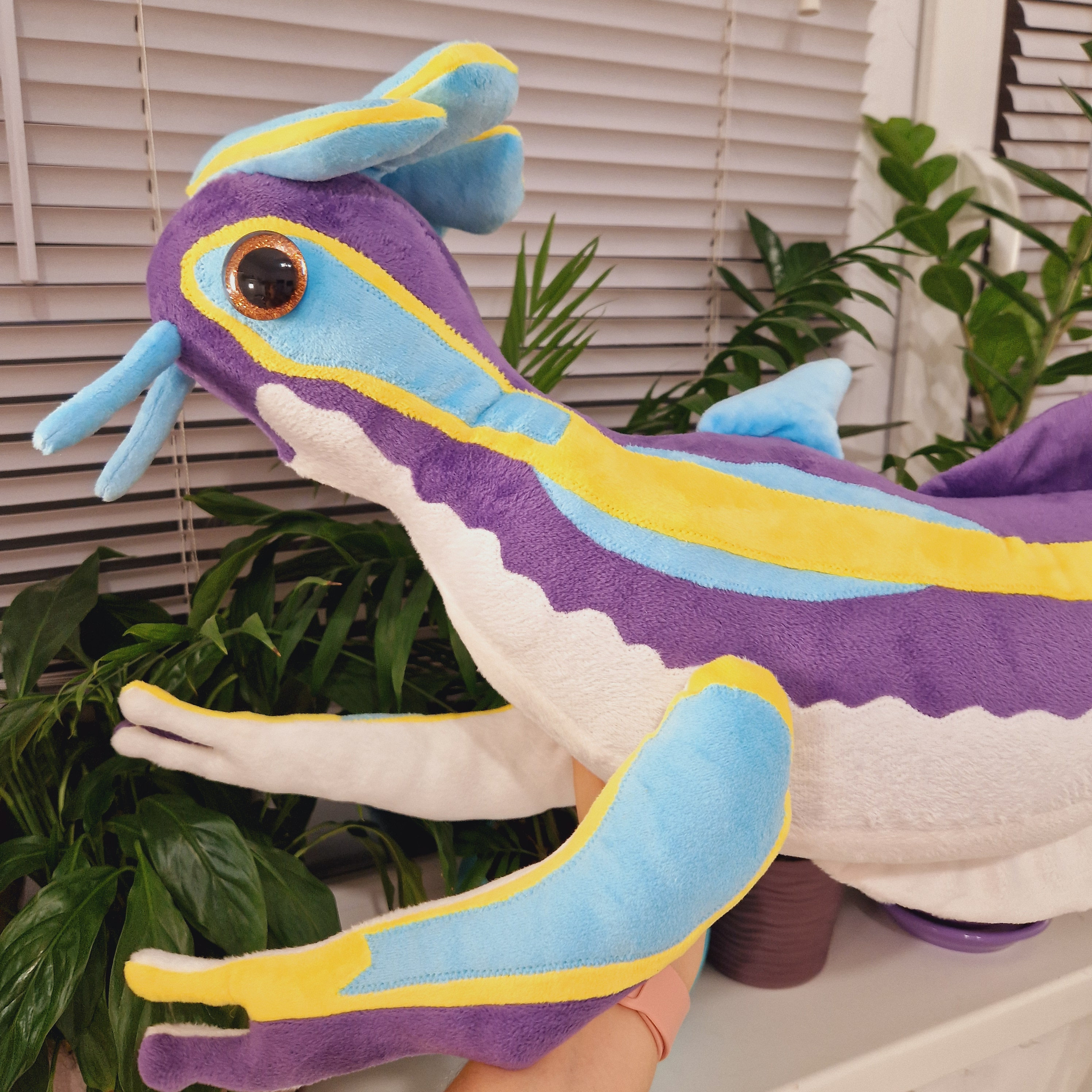手作りシーモンキーぬいぐるみ：サブノーティカ枕 長さ70～75cm - Etsy