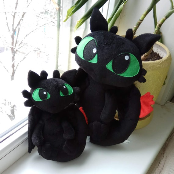 etsy toothless plush