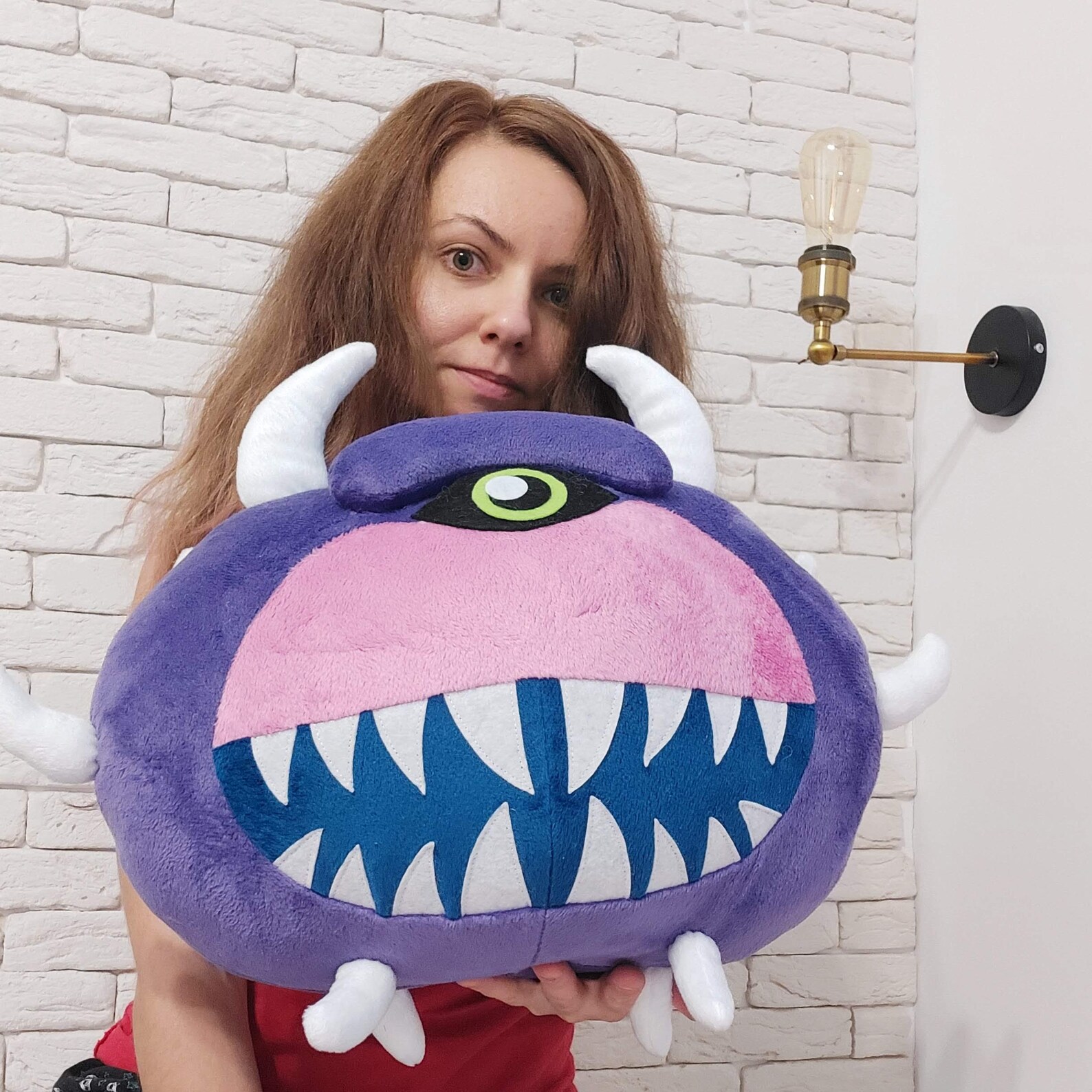 Pillow demon cute demon demon toy demon game plushie | Etsy