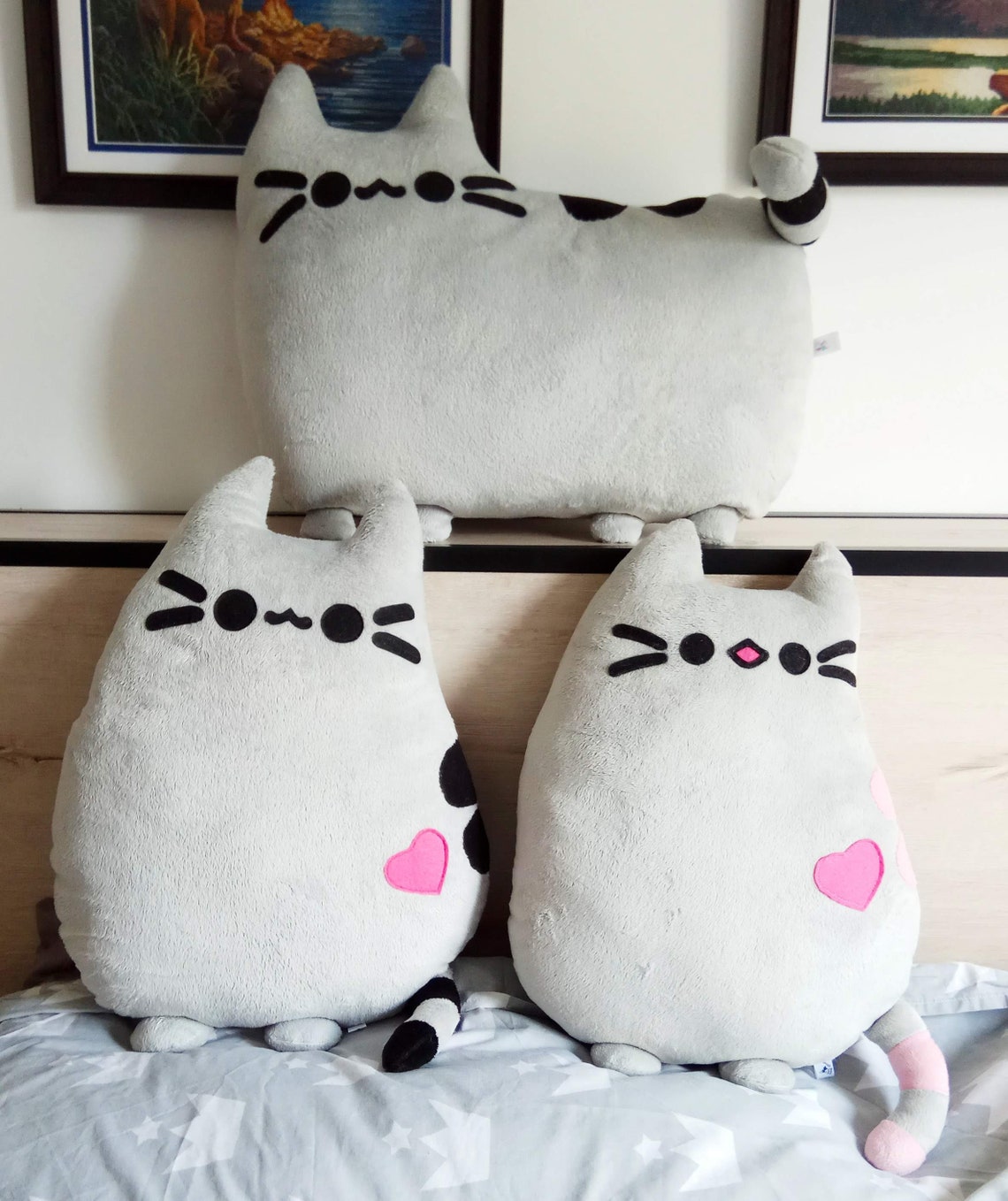 Pusheen Pusheencat Pillow Cat Big pillow cat Cat pillow Etsy