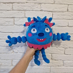 Plushie toy Funny Bubble, Bubble, Plush Bubble, Cartoon toy Bubble, Ukrainian cartoon Funny Bubble, Vesela Bulka, plush toy from cartoon