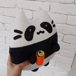 Panda de peluche, gato panda de peluche, juguete panda, gato de peluche, panda kawaii, juguete de anime, anime de peluche, cosplay de panda, juguete de panda de peluche