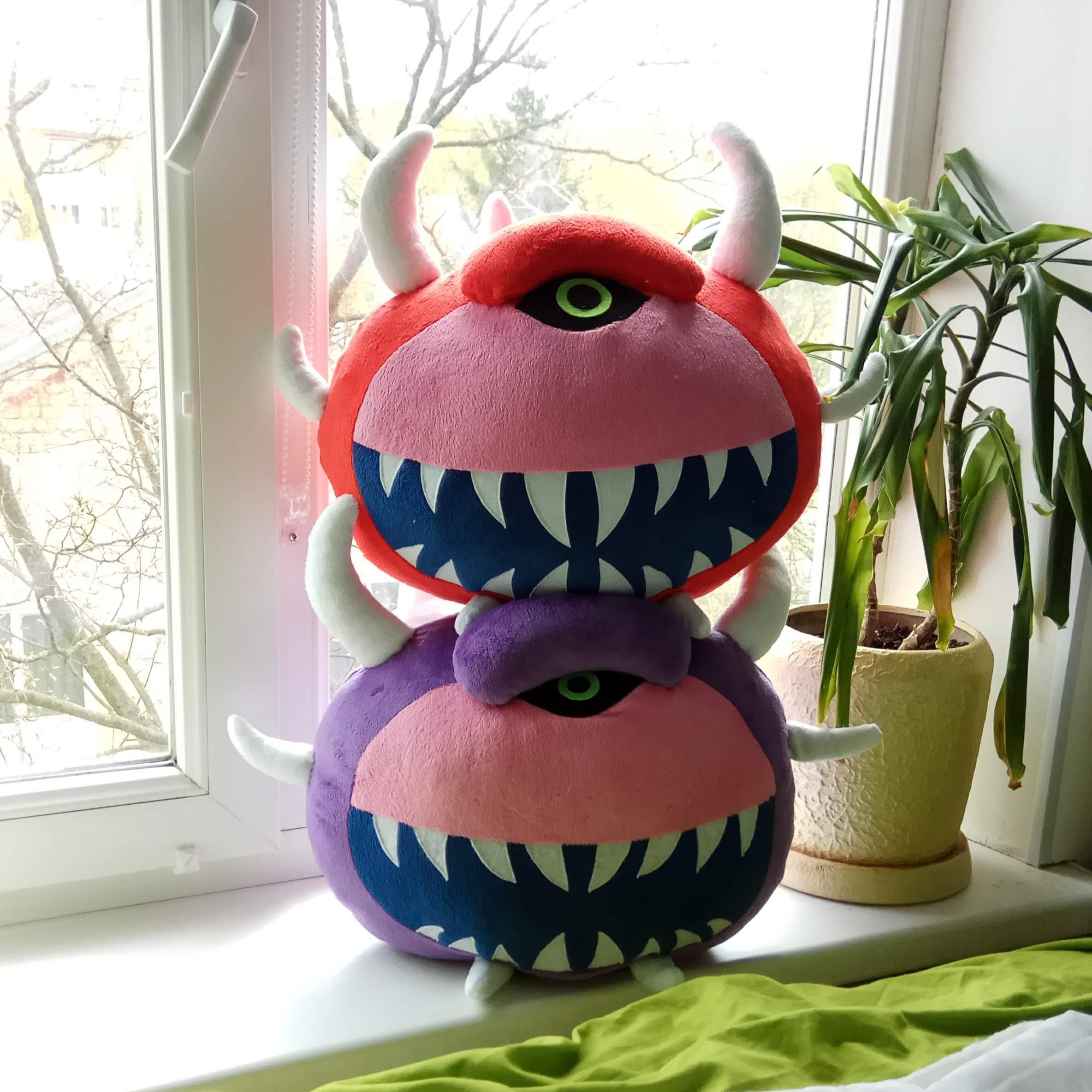 Pillow demon cute demon demon toy demon game plushie | Etsy