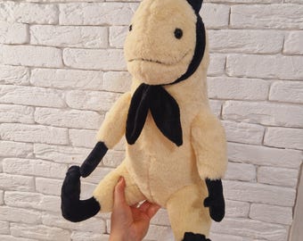 カネノギぬいぐるみ：手作りアニメ人外さんの嫁おもちゃ (高さ45-50cm
