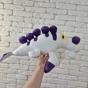 Handmade custom Stalker, subnautica plush, subnautica stalker, Ukrainian artist