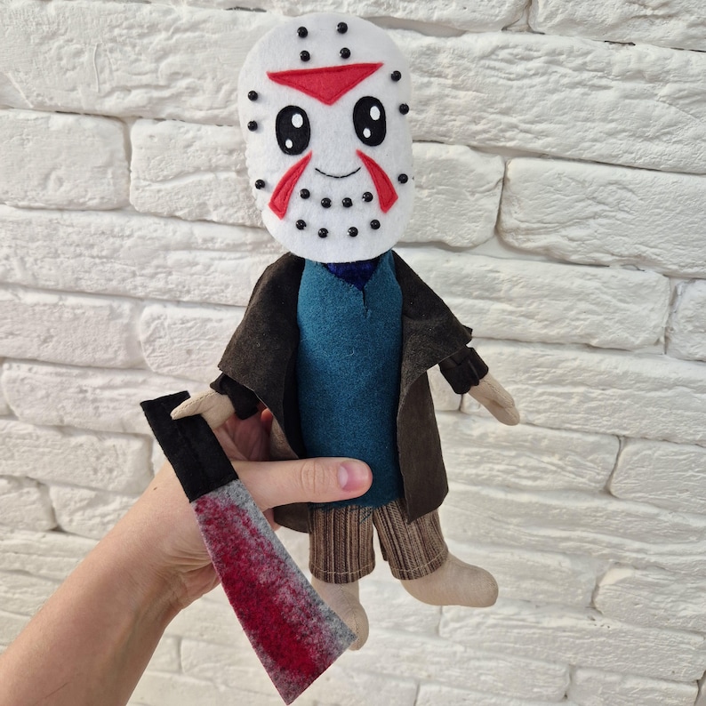 Handmade Jason Voorhees Plush Doll: Friday the 13th Toy - Etsy