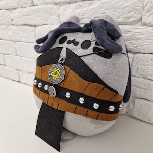Witch, plush cat, plush Witch, plush doll, geek, plushtoys, handmade toy, Ukrainian artist