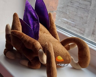 Handmade Zerg Plush: Monster Plushie Toy, starcraft, Geek Cosplay (30cm)