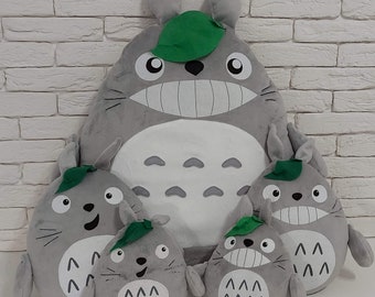 Handmade Anime Plush Toy: Totoro Cosplay