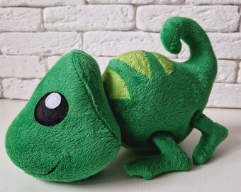 chameleon, Iguana, plush iguana, plush toy iguana, toy iguana, iguana plushie, chameleon fabric