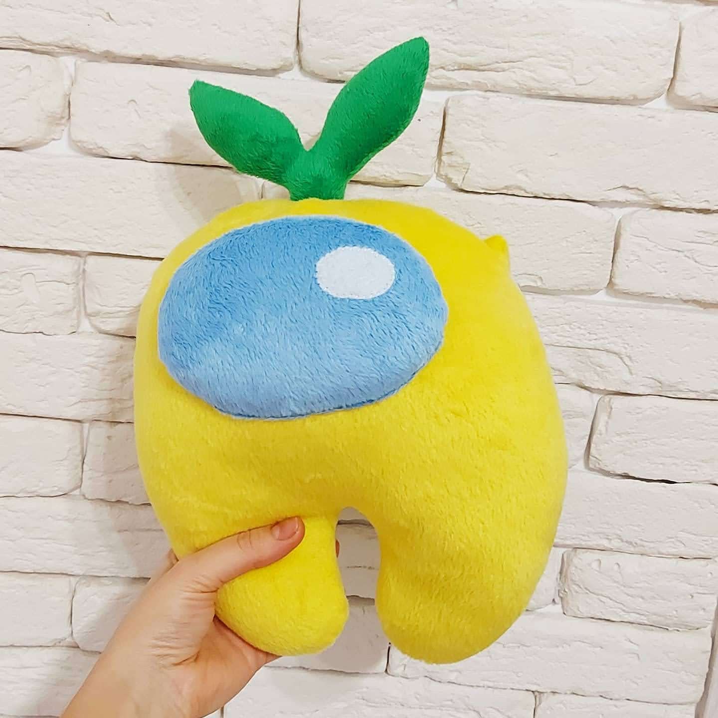yellow among us plush