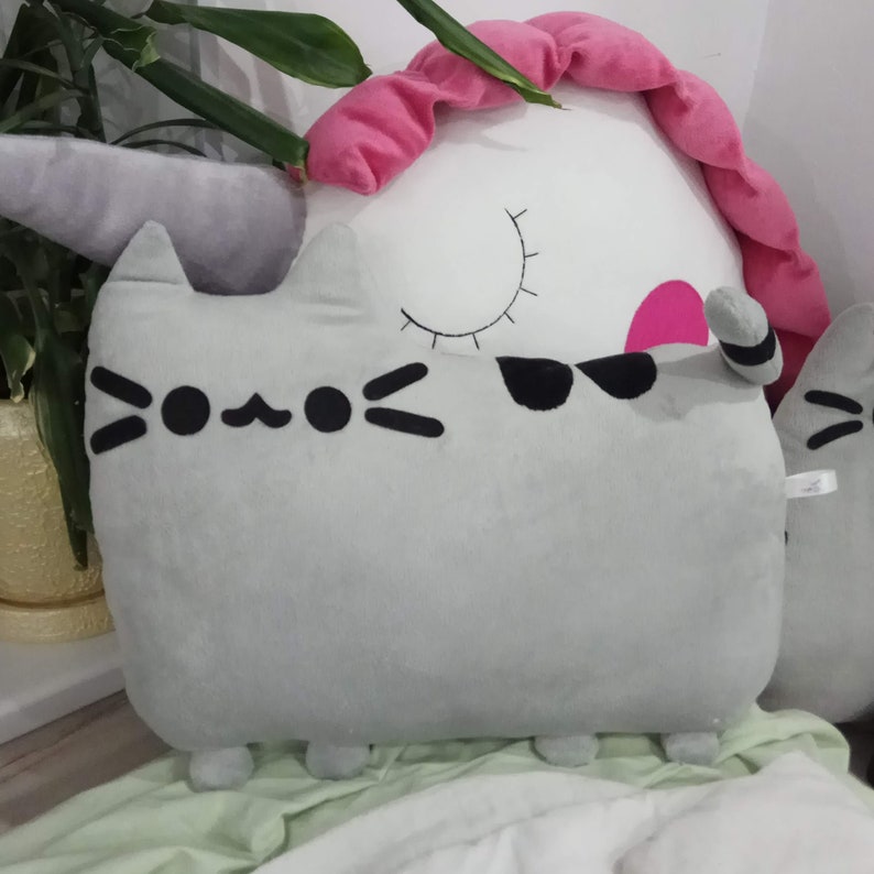 Pusheen Pusheencat Pillow Cat Big pillow cat Cat pillow Etsy