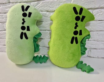 Handmade Plush Cat Dinosaur: Soft Dino Cat Pillow
