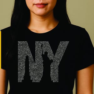New York City, NY, Empire State Building rhinestone template digital download, svg, eps, png, dxf