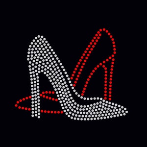 High Heels 2styles Rhinestone Template Digital Download Svg Eps Png