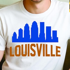 Louisville Skyline SVG | Kentucky PNG DXF | Digitaal snijbestand