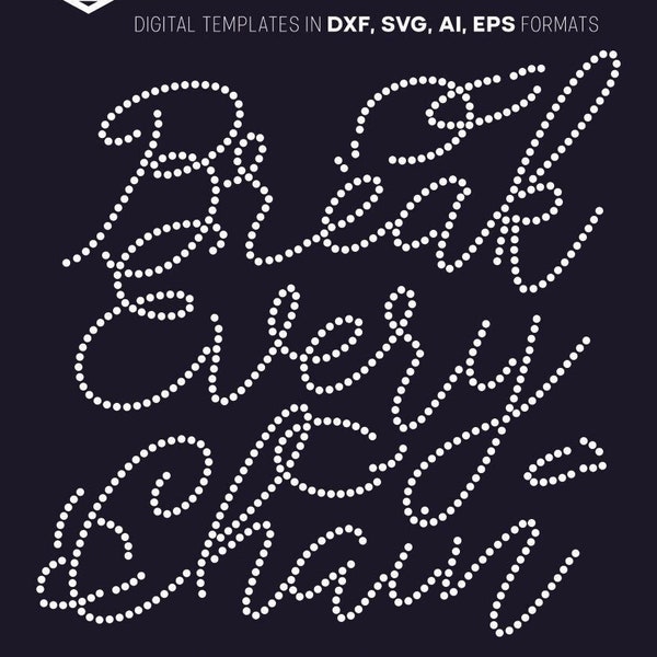 Break Every Chain Cancer Svg Etsy Ireland