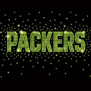Packers Rhinestone Template, Gradient Fill Design (Digital Download)