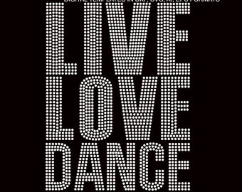 Live Love Dance Svg Etsy