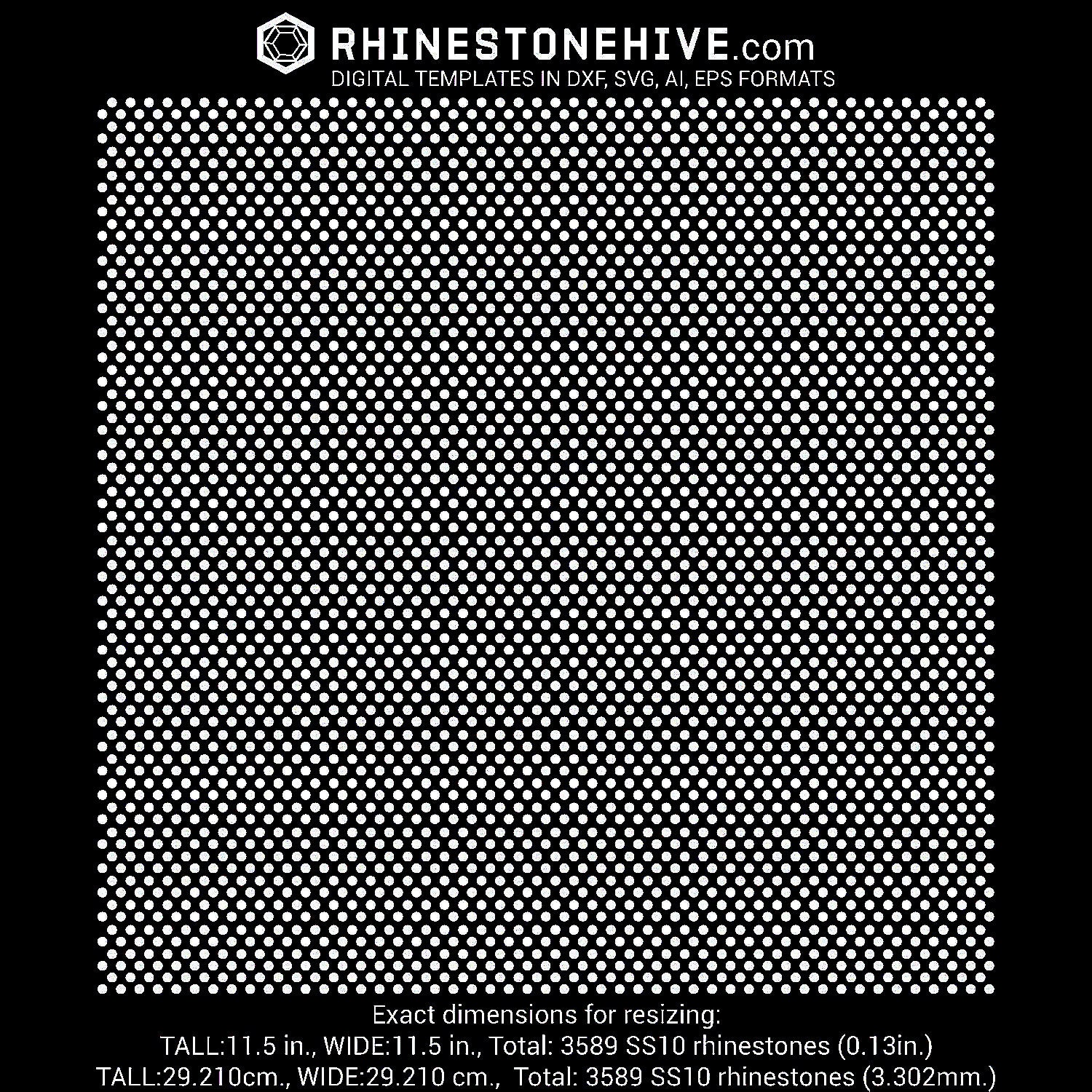 Printable Rhinestone Templates